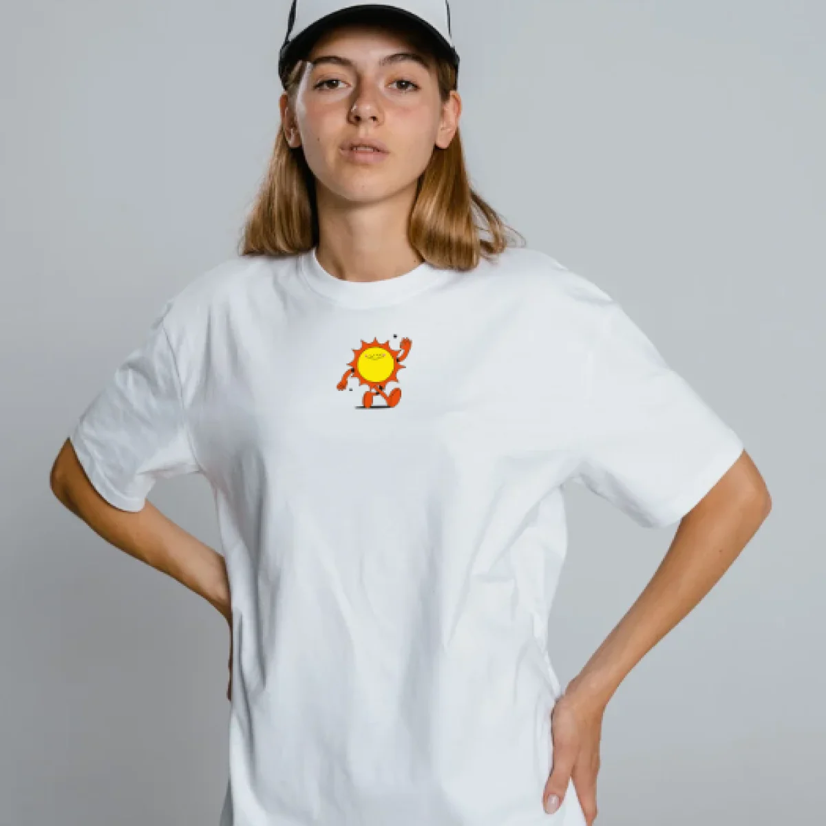 Camiseta Sol Oversize